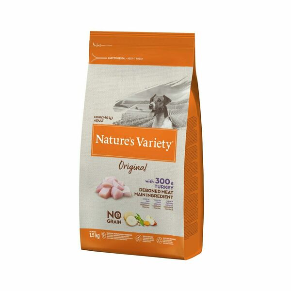 Nature's Variety Original mini adult dog s krůtou 1.5 kg porovnat ceny