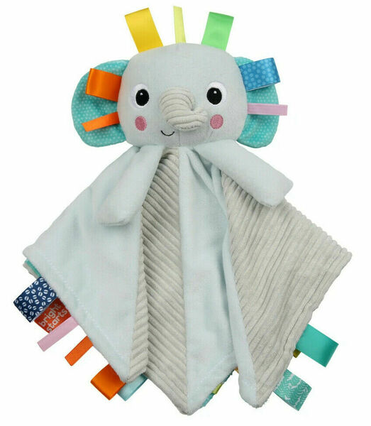 Bright Starts, Dečka mazlící s hlavou Cuddle'n Tags slon,0m+ porovnat ceny