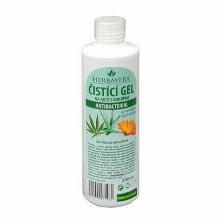 Čistící gel antibacterial HERBAVERA 250ml porovnat ceny