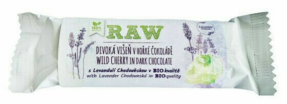 Levandule Chodouňská  Organic Raw Snack Divoká višeň v hořké čokoládě s Levandulí Chodouňskou porovnat ceny
