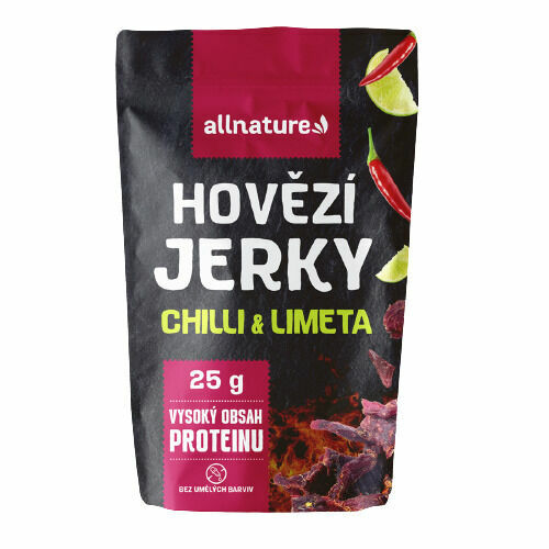 Allnature BEEF Chilli & Lime Jerky 25 g porovnat ceny