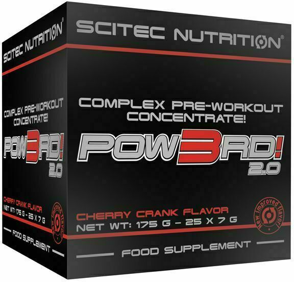SciTec Nutrition Pow3rd! 2.0 jablko 25x7g porovnat ceny