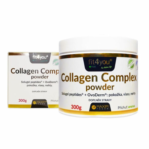 FIT4YOU Collagen complex powder ananas 300 g porovnat ceny