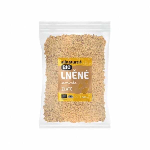ALLNATURE Lněné semínko zlaté BIO 1000 g porovnat ceny