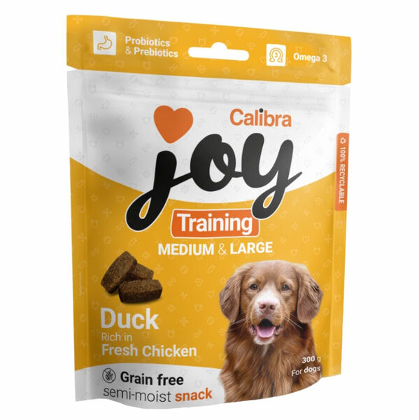 CALIBRA Joy Training M&L Duck&Chicken pamlsky pro psy 300 g porovnat ceny