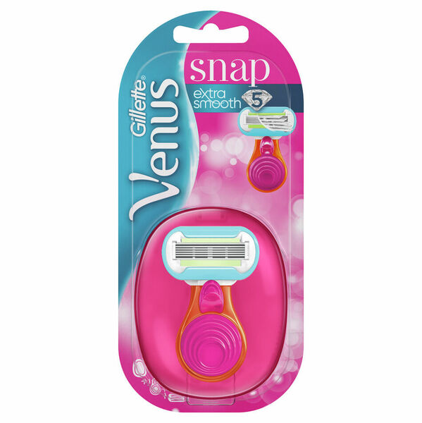 GILLETTE Venus Snap Extra Smooth Holící strojek + Náhradní hlavice 1 ks porovnat ceny