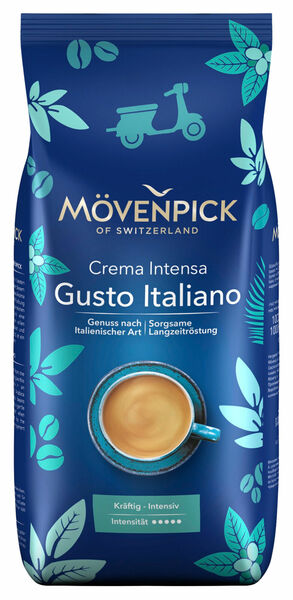 Mövenpick of SWITZERLAND Crema intensa gusto italiano 1000 g porovnat ceny