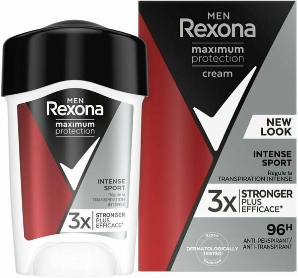 Rexona Men Maximum Protection Intense Sport tuhý krémový antiperspirant pro muže 45 ml porovnat ceny