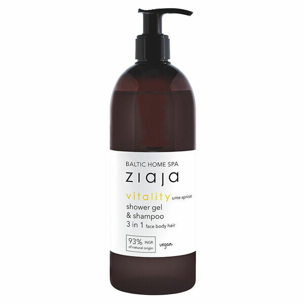 ZIAJA Baltic Home Spa Sprchový gel a šampon 3v1 Vitality 500 ml porovnat ceny