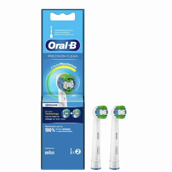 Oral-B EB 20-2 Precision clean náhradní hlavice s Technologií CleanMaximiser, 2 ks porovnat ceny
