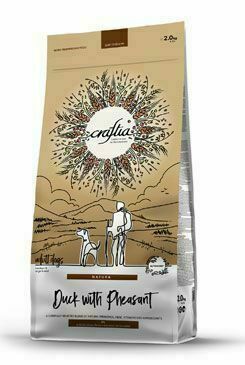 Kraftia Craftia Natura Dog Adult M/l Duck&pheasant 2kg porovnat ceny