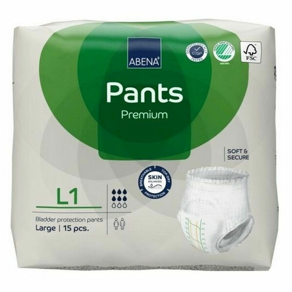 ABENA Pants premium L1 Inkontinenční kalhotky 15ks porovnat ceny