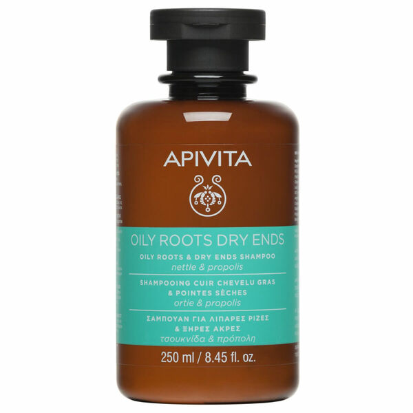 APIVITA Oily Roots Dry Ends šampon na mastné kořínky a suché konečky 250 ml porovnat ceny
