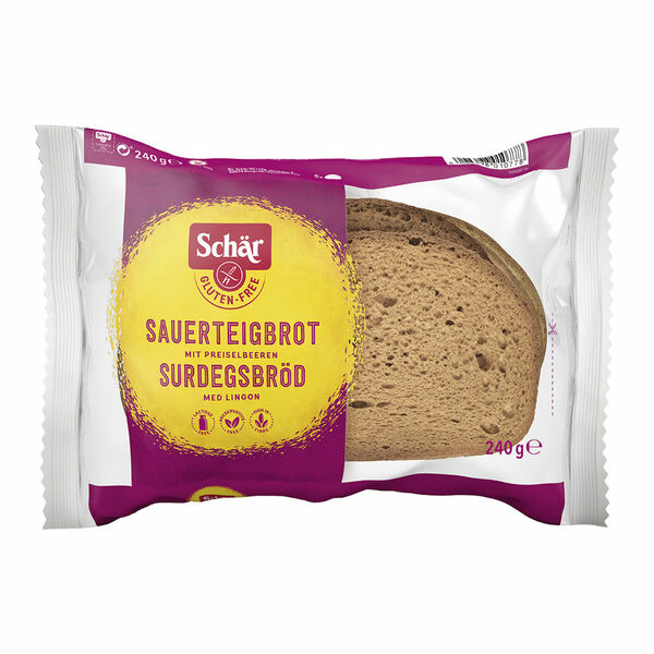 SCHÄR Surdegsbröd kváskový chléb bez lepku 240 g porovnat ceny