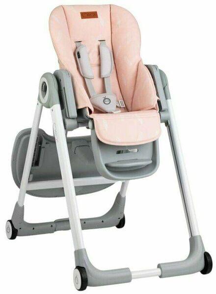 MoMi LUXURIA Jídelní židlička - Růžová porovnat ceny