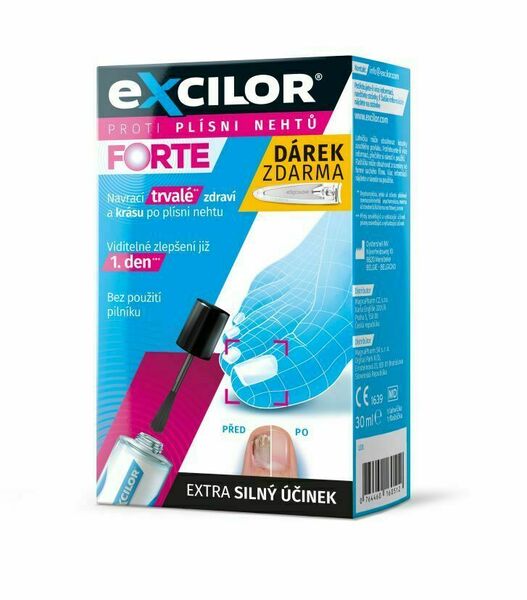 Excilor FORTE proti plísni nehtů 30 ml + kleštičky zdarma porovnat ceny