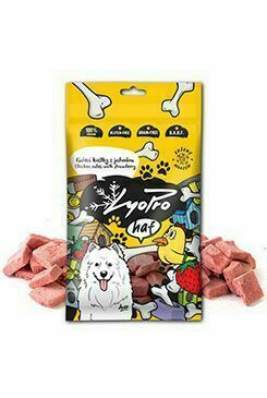 Lyopro Haf Poch. Mrazem Sušené Kuř. Kostky S Jah. 50g porovnat ceny