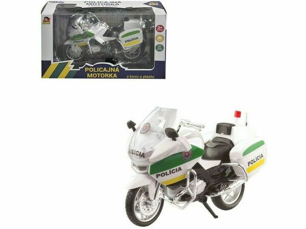City Collection  MaDe Motorka policejní kovová 12cm porovnat ceny