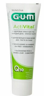GUM ActiVital s Q10 zubní pasta 75ml porovnat ceny