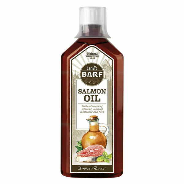CANVIT BARF lososový olej pro psy 500 ml porovnat ceny