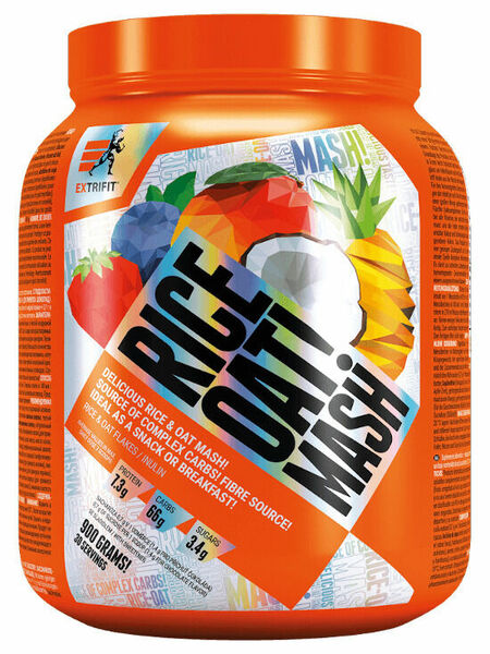 Extrifit Rice Oat Mash ananas 900g porovnat ceny