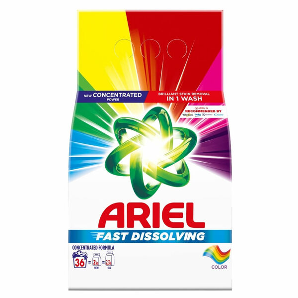 ARIEL Color Prací prášek 36 praní 1,98 kg porovnat ceny