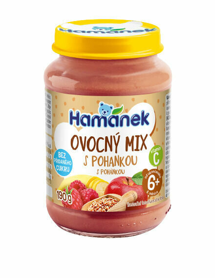 Hamánek Ovocný mix s pohankou 190g porovnat ceny