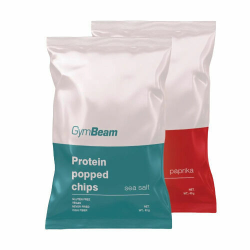 GYMBEAM Proteinové chipsy chilli and lime 40 g porovnat ceny
