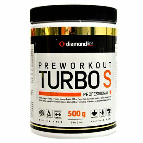 HiTec Nutrition Diamond line Turbo S preworkout pomeranč 500g porovnat ceny