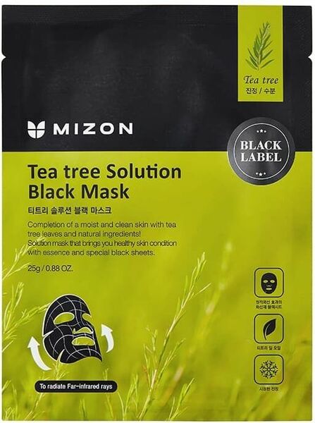Mizon Tea Tree Black Mask Zklidňující maska s čajovníkem 25g porovnat ceny