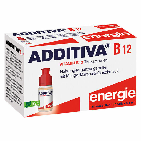ADDITIVA B12 shots 10 ampulek porovnat ceny