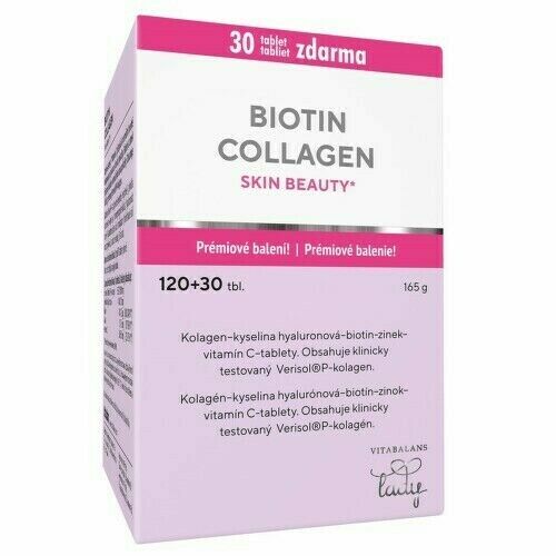 Biotin Collagen Skin Beauty Tbl.120+30 porovnat ceny