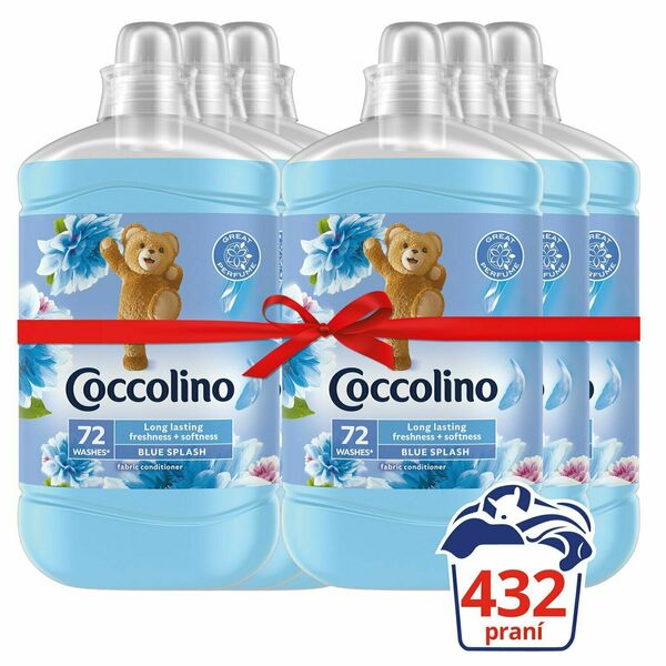 Coccolino Aviváž Blue Splash 6x1,8l porovnat ceny