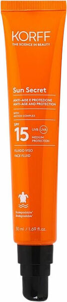 Korff Sun Secret Pleťový Fluid Spf 15 50 ml porovnat ceny