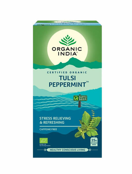 Organic India Tulsi Peppermint BIO 25 sáčků porovnat ceny