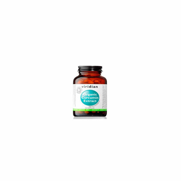 VIRIDIAN Nutrition Organic Curcumin Extract 60 kapslí porovnat ceny