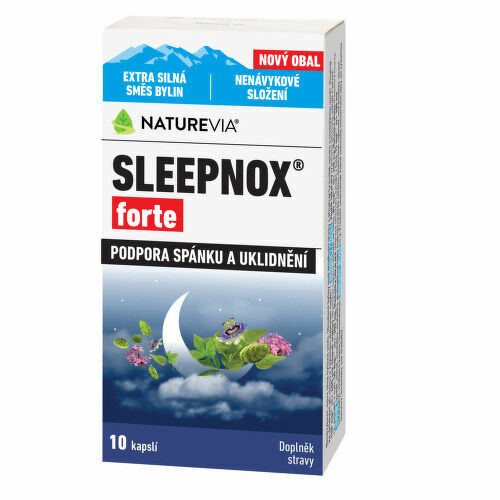 Swiss NatureVia Sleepnox forte cps.10 porovnat ceny