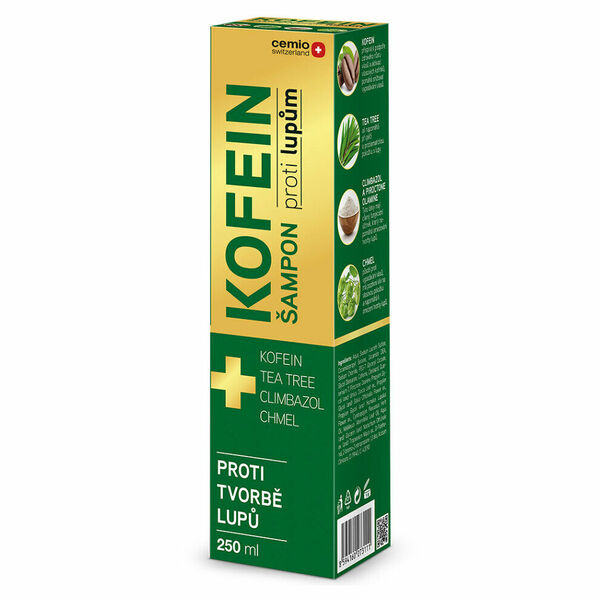 CEMIO Kofein Šampon proti lupům 250 ml porovnat ceny