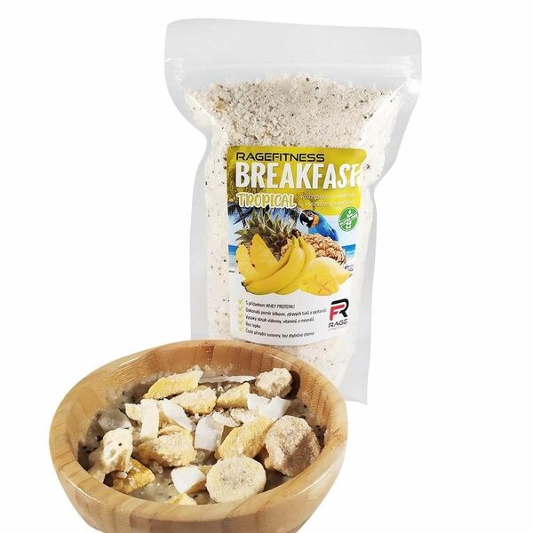 RageFitness Breakfast Tropical 600g porovnat ceny