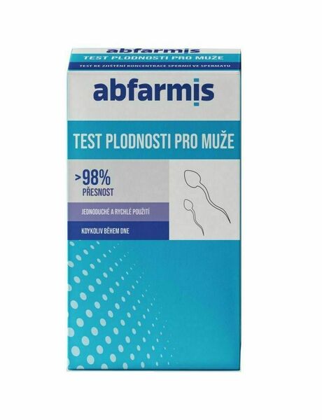 Abfarmis Test mužské plodnosti porovnat ceny