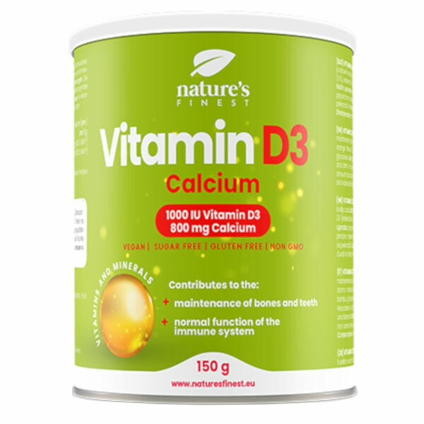 Nutrisslim Vitamin D3 1000iu + Vápník 800mg 150g porovnat ceny