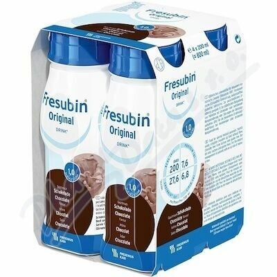 Fresubin original čokoláda por.sol.4x200ml porovnat ceny