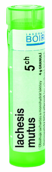 Boiron  Lachesis Mutus CH5 granule 4g porovnat ceny