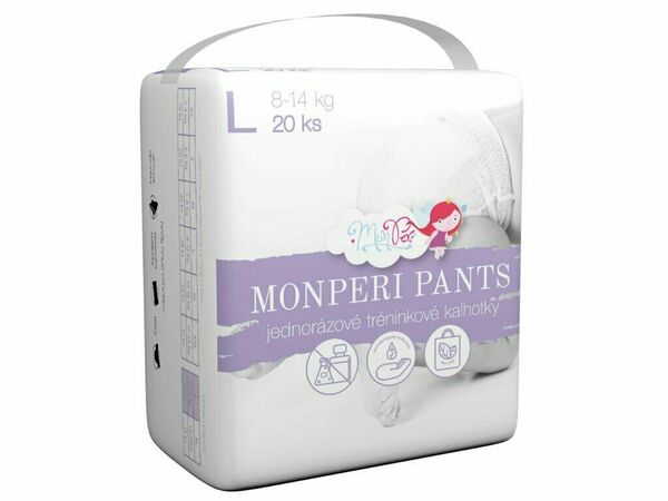 MonPeri Pants L 8-14 kg, 20 ks porovnat ceny