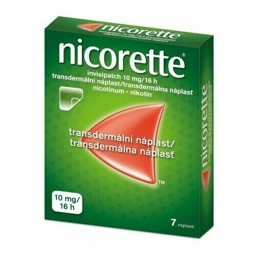 NICORETTE INVISIPATCH 10MG/16H transdermální EMP 7 II porovnat ceny