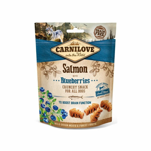 CARNILOVE Dog Crunchy Snack Salmon&Blueberries 200g porovnat ceny