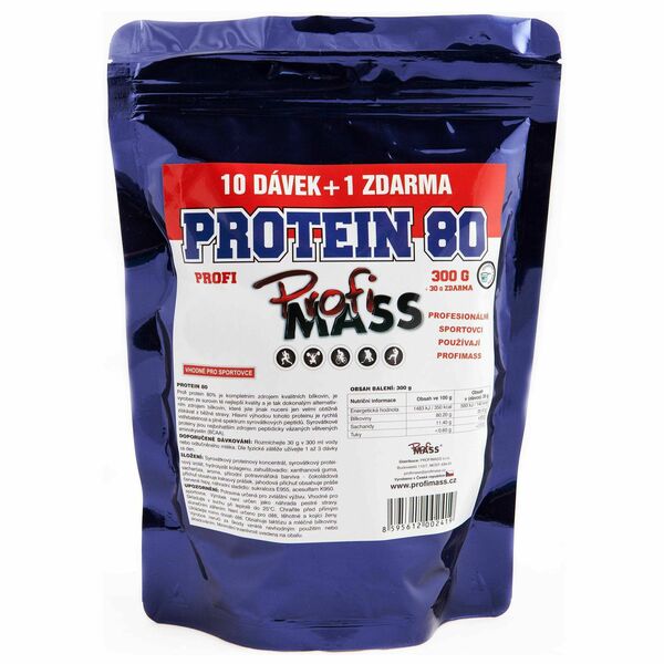 Profimass Profi Protein 80 čokoláda 330g porovnat ceny