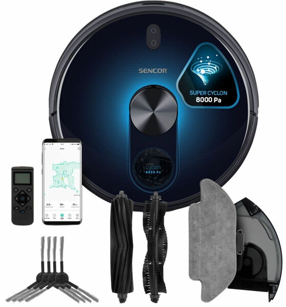 Sencor SRV 9550BK robotický vysavač porovnat ceny
