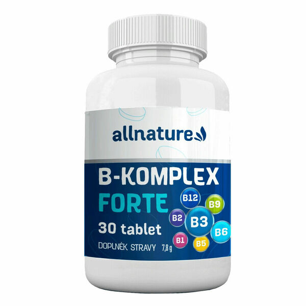 Allnature B-komplex forte 30 tablet porovnat ceny