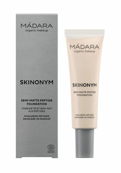 MÁDARA Skinonym Porcelain polomatný make-up s peptidy 30 ml porovnat ceny